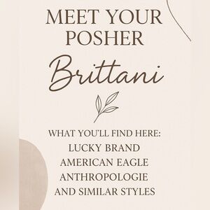 👋 Hi, I’m Brittani! Welcome to my closet 💕